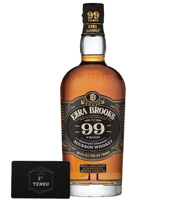 Ezra Brooks 99 Proof Kentucky Straight Bourbon Whiskey 49.5 "OB"