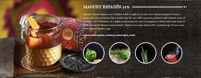 Mezcal Topanito - Blanco 100% Maguey Espadin 52,0 "OB"