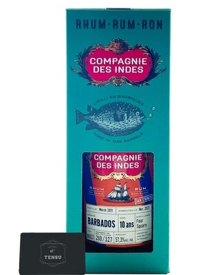 Foursquare 10Y Barbados (2011-2021) 57.3 CS "Compagnie Des Indes"