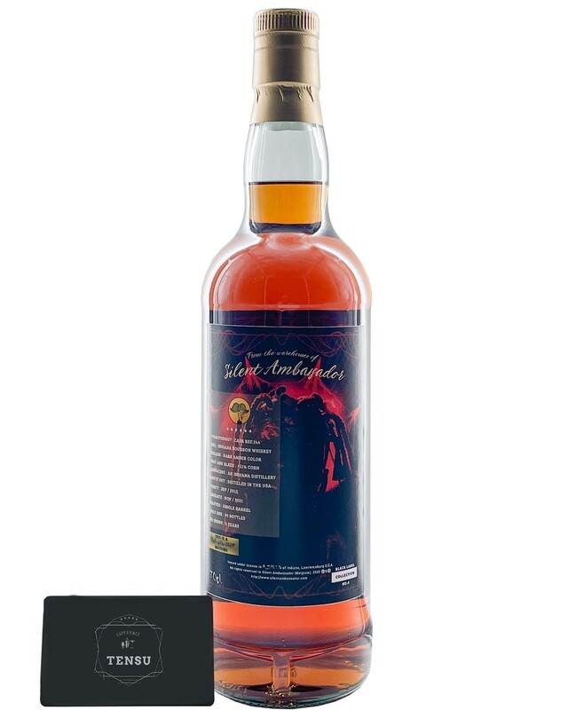 Indiana Bourbon 6 Years Old (2015-2021) 49.2 BLC04 "Silent Ambassador"