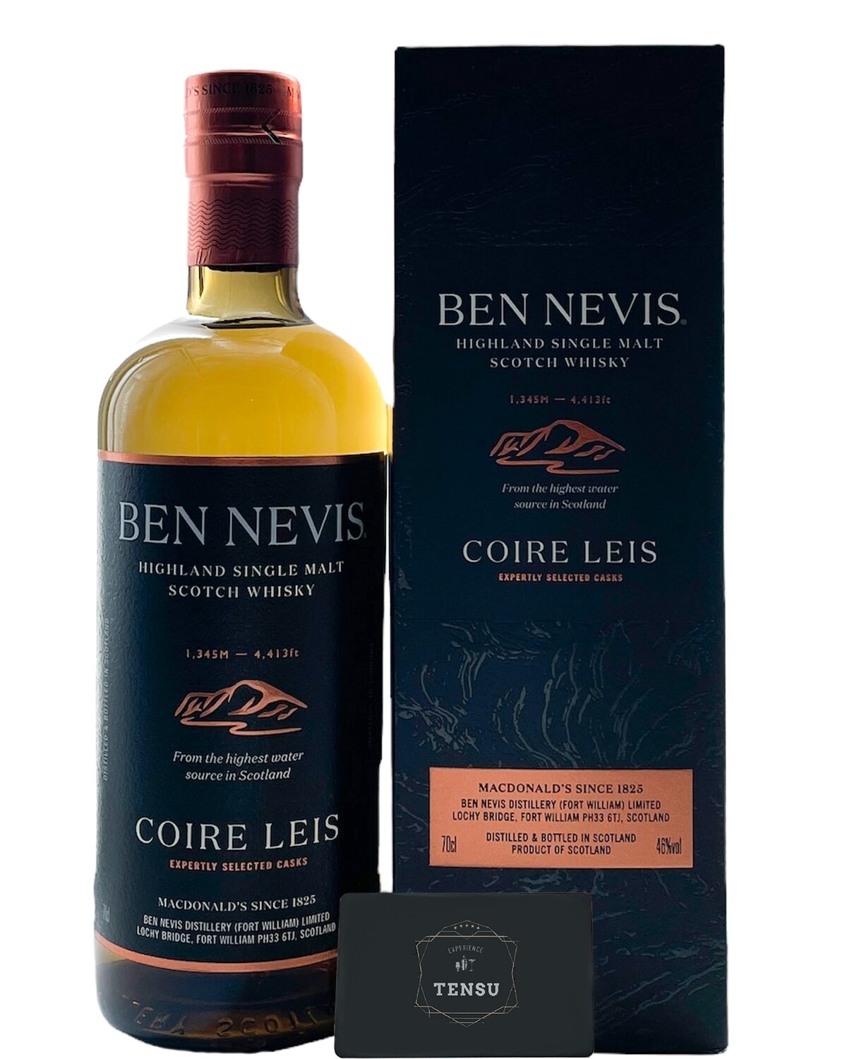 Ben Nevis Coire Leis (NAS) 1st Fill &amp; Refill Bourbon Casks 46.0 "OB"