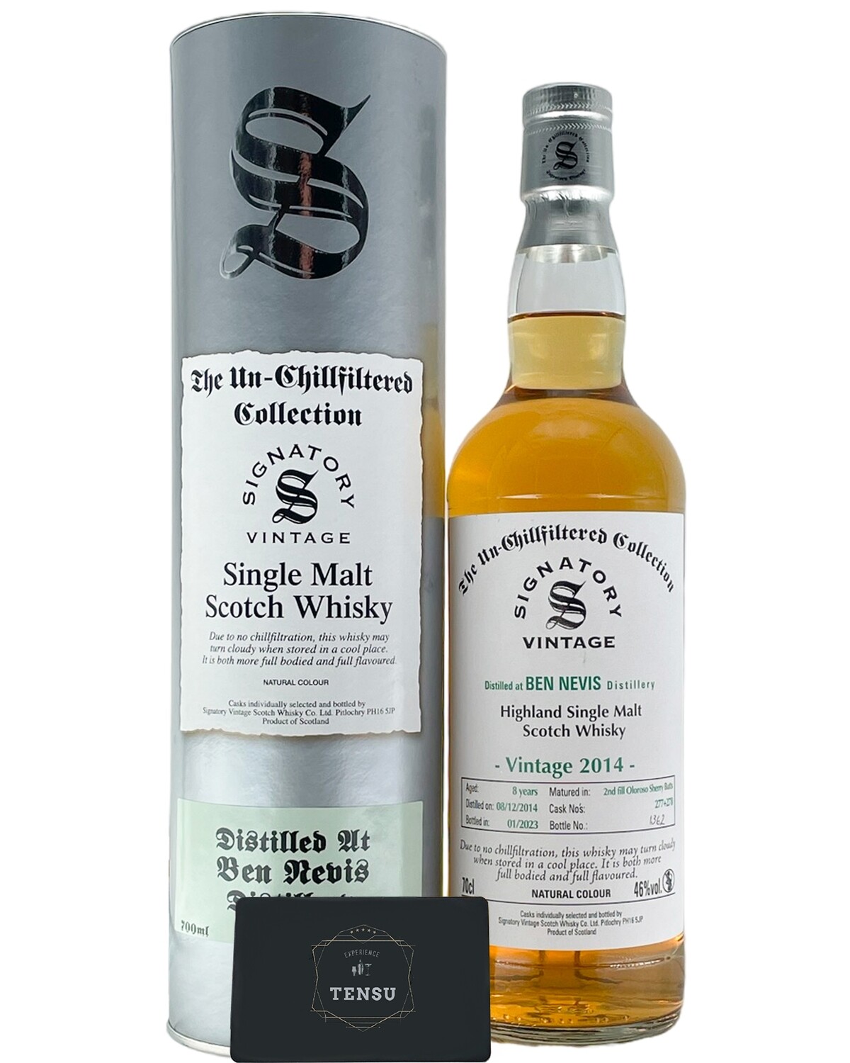 Ben Nevis 8Y (2014-2023) 2nd Fill Oloroso Sherry Butts 46.0 UCF "Signatory"