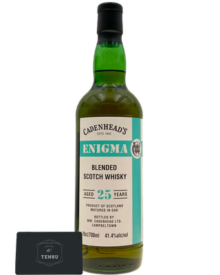 Campbeltown Blended Scotch 25Y -ENIGMA- (1998-2023) Refill Butts 41.4 "Cadenhead's"