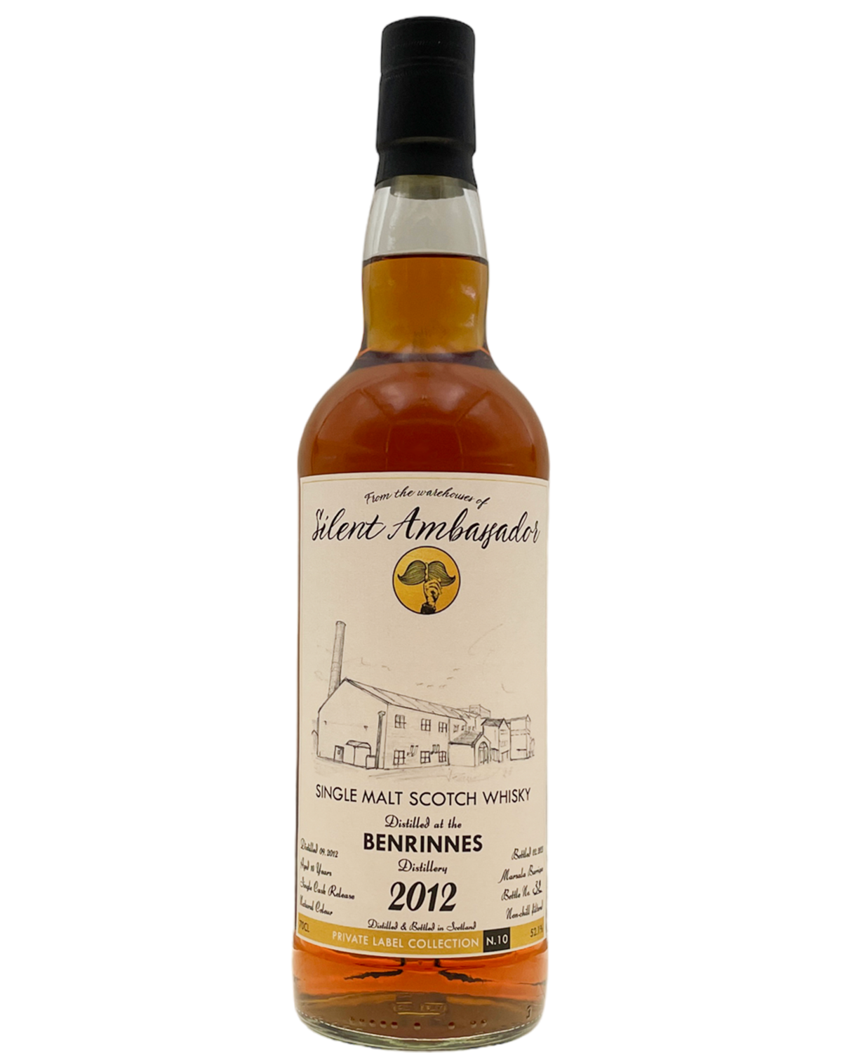 Benrinnes 10 Years Old (2012-2023) 52.1 PLC10 "Silent Ambassador"