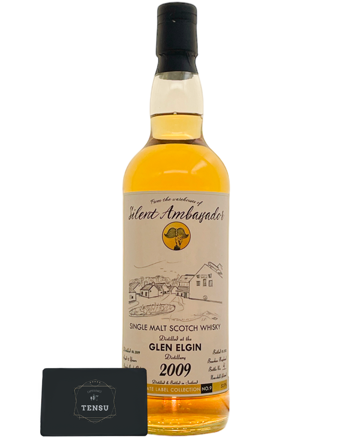 Glen Elgin 12 Years Old (2009-2022) Bourbon Hogshead 52.9 PLC09 "Silent Ambassador"