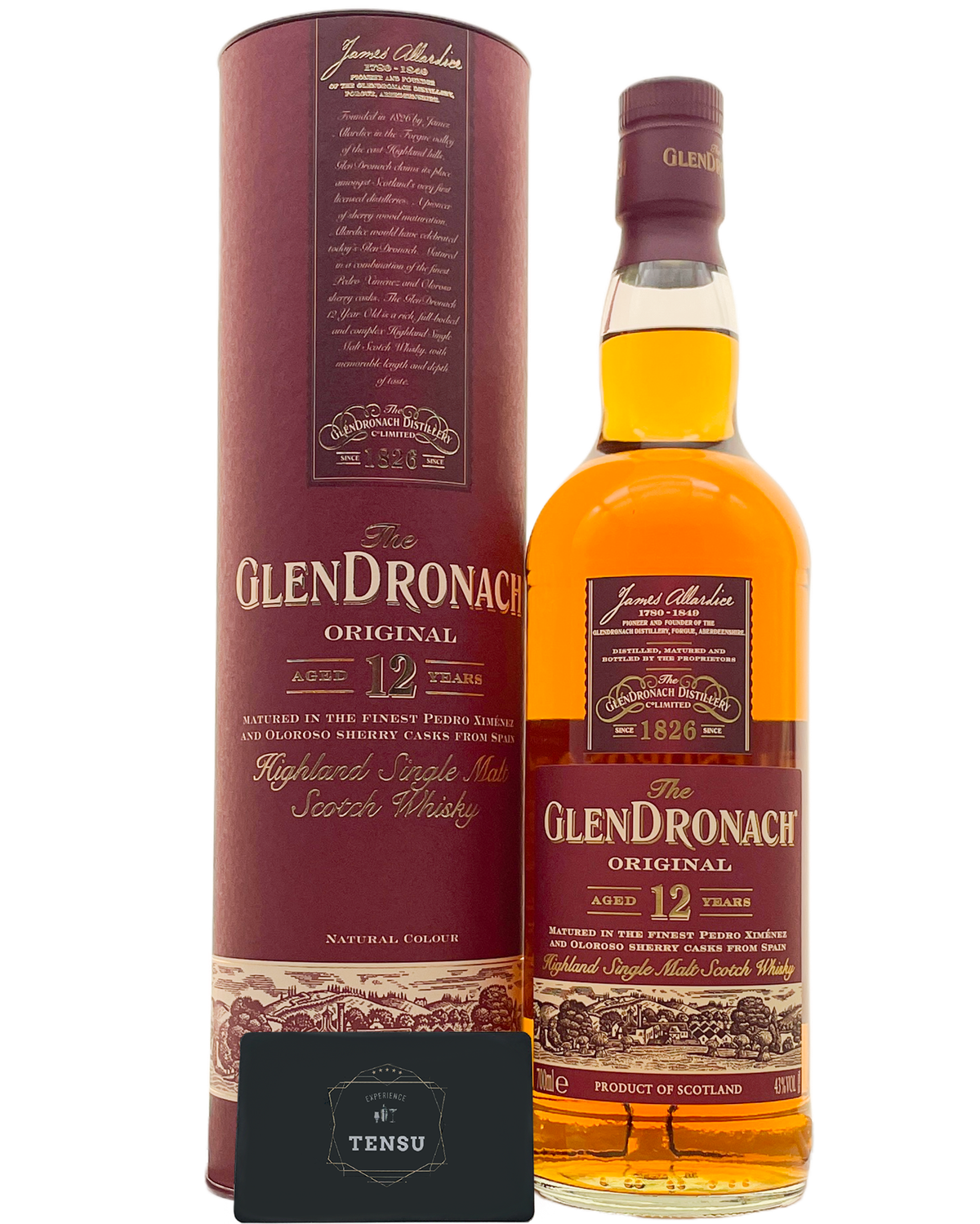 GlenDronach 12 Years Old (2023) PX &amp; Oloroso Sherry Casks 43.0 "OB"