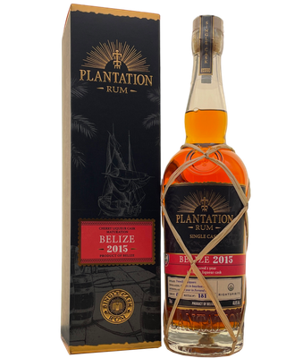Plantation Belize Vintage 2015 (2015-2023) Cherry Liqueur Cask 44.4 SCC "Maison Ferrand"