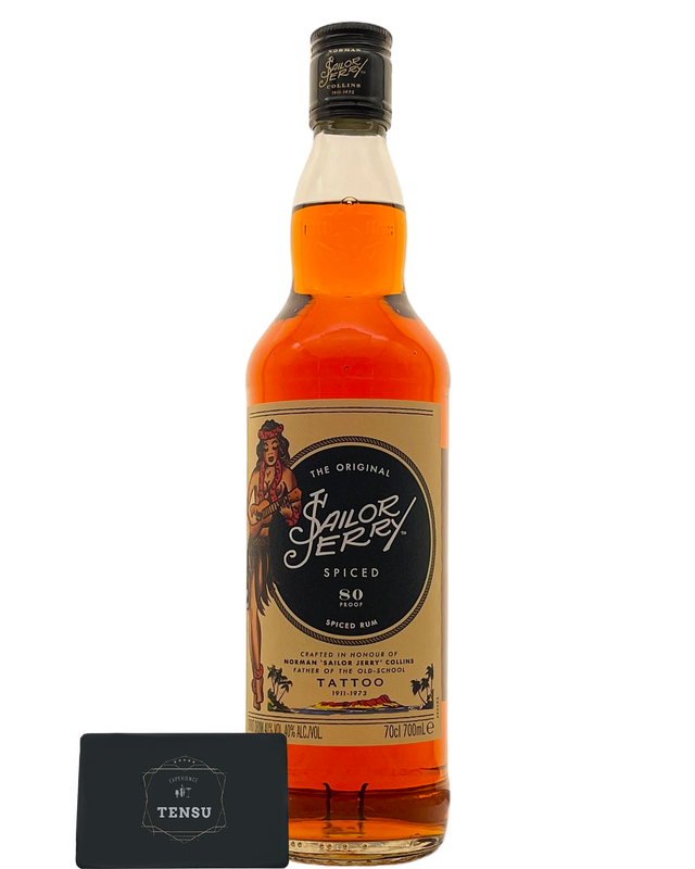 Sailor Jerry 80 Proof Spiced Rum 40.0 "MH"