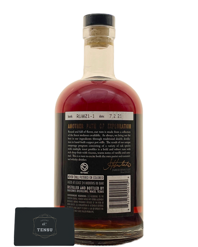 Balcones Texas Rum 58.5 "OB"