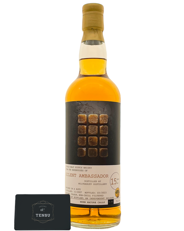 Miltonduff 15Y (2007-2023) Butt 51.8 WNC04 "Silent Ambassador"