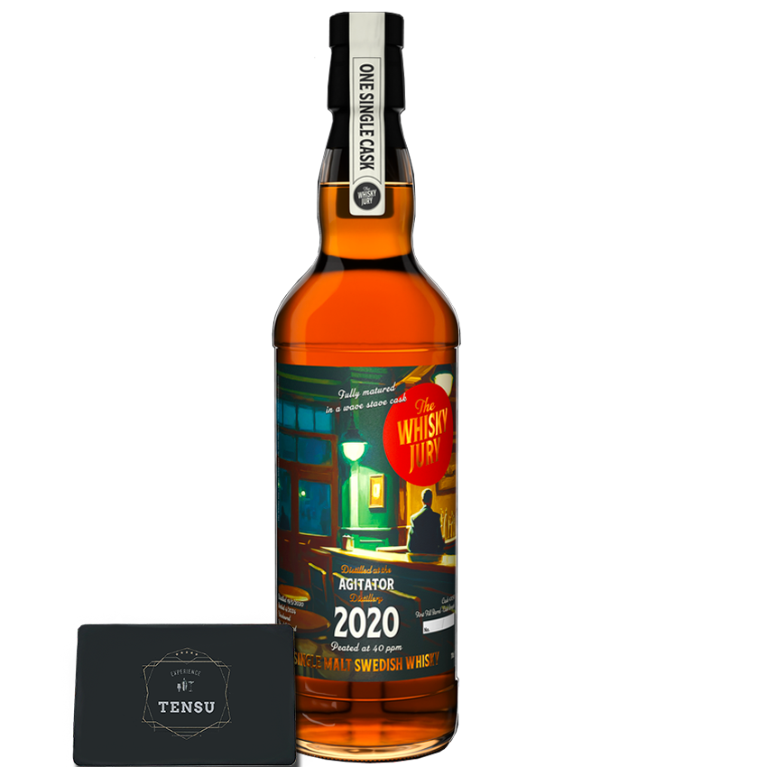 Agitator 4Y Wave Stave Cask (2020-2024) 1st Fill Barrel -40 PPM- Release N°85 58.1 "The Whisky Jury"