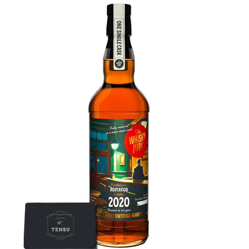 Agitator 4Y Wave Stave Cask (2020-2024) 1st Fill Barrel -40 PPM- Release N°85 58.1 "The Whisky Jury"