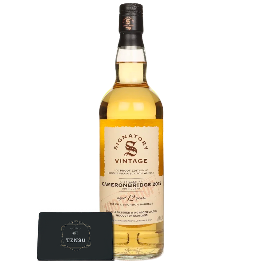 Cameronbridge 12Y (2012-2025) 1st Fill Bourbon Barrels 57.1 100 Proof #1 "Signatory"