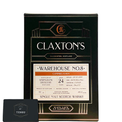 Springbank 24Y (2000-2025) 2nd Fill Sherry Octave Warehouse No.8 44.6 "Claxton's"
