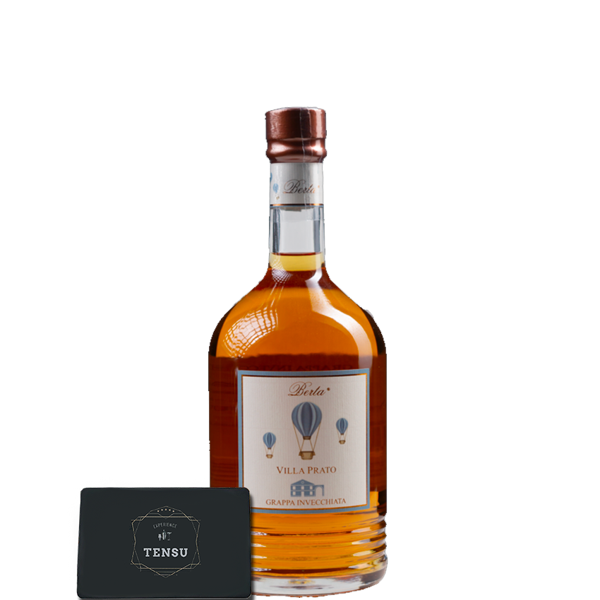 Berta Grappa Villa Prato Grappa Invecchiata 40.0 "OB"