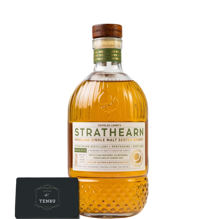 Strathearn Single Malt Batch N°02 (2025) Ex-Bourbon, Sherry &amp; Virgin Oak 50.0 "OB"
