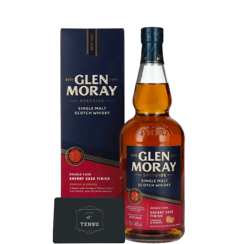 Glen Moray Double Cask (NAS) Bourbon Barels &amp; Cabernet Cask Finish 40.0 "OB"
