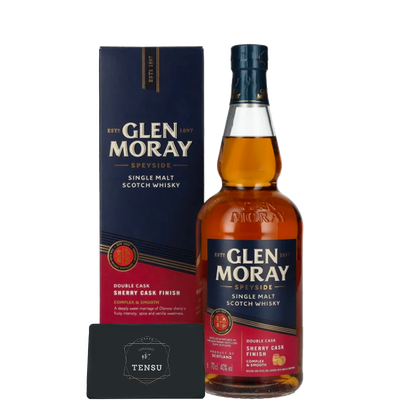 Glen Moray Double Cask (NAS) Bourbon Barels &amp; Cabernet Cask Finish 40.0 "OB"