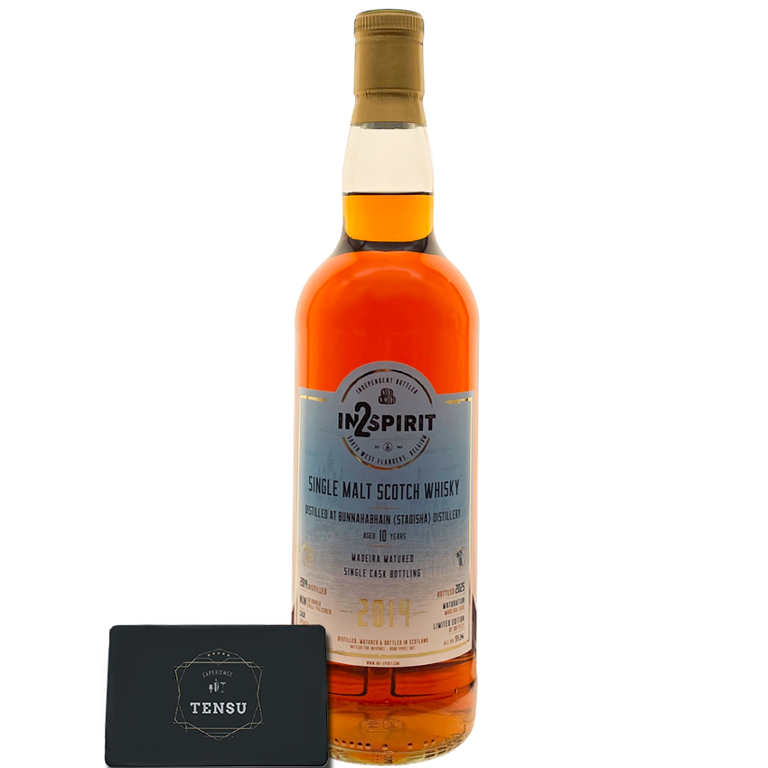 Bunnahabhain 10Y Staoisha (2014-2025) Madeira Cask Matured 54.3 SC N.18 "In2Spirit"