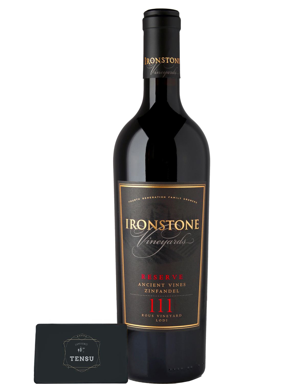 Ironstone Vineyards 111 Reserve Rous Old Vine Zinfandel (2020) 14.5 Lodi Californië USA