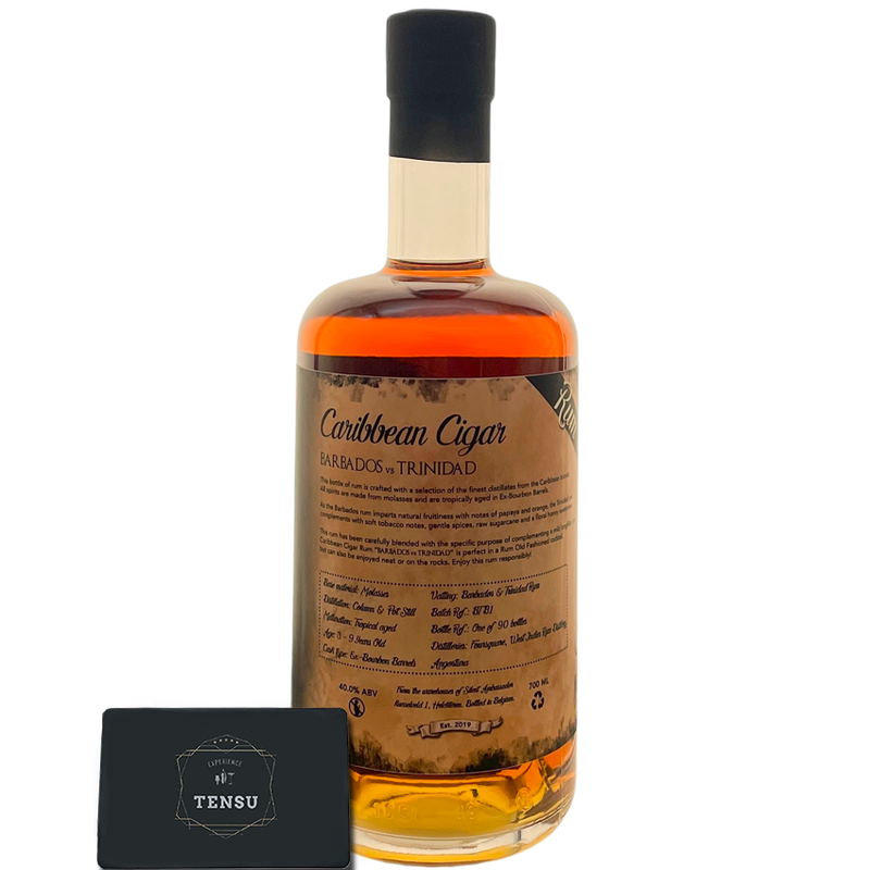 Caribbean Cigar Rum - Barbados Vs Trinidad (Batch 1) 40.0 "Silent Ambassador"
