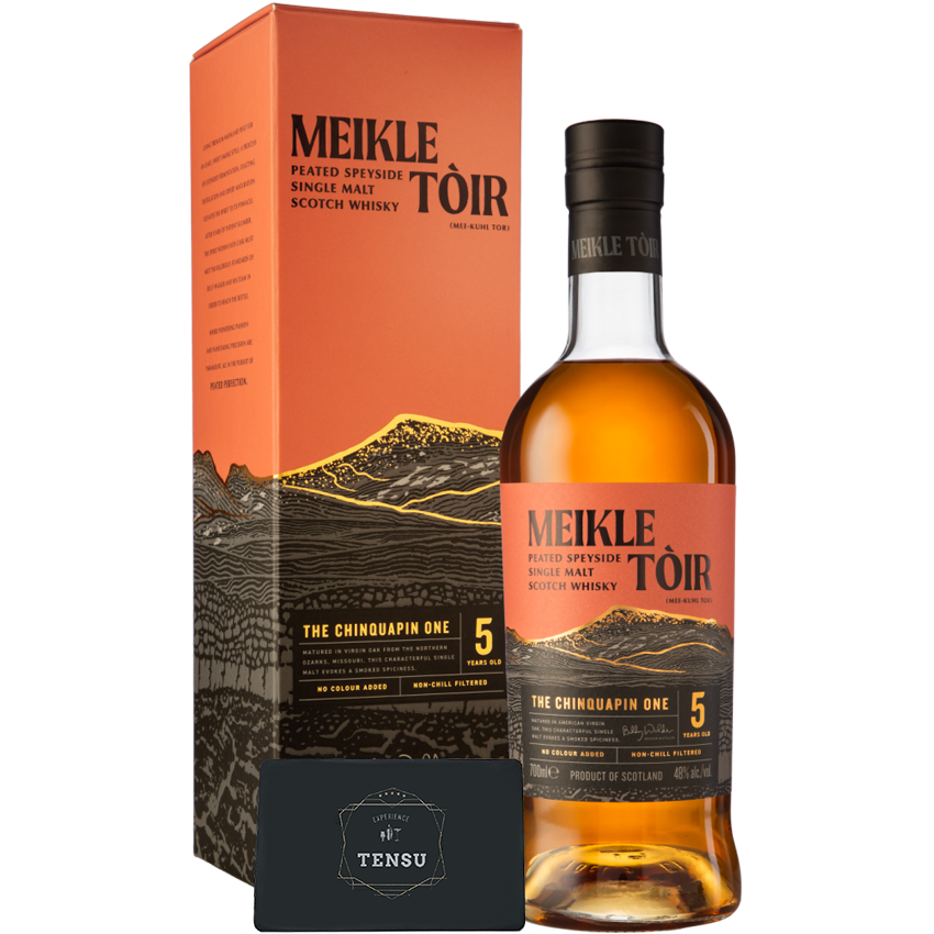 GlenAllachie Meikle Toir The Chinquapin One 5Y (2023) Cinquapin Virgin Oak Barrels 48.0 "OB"