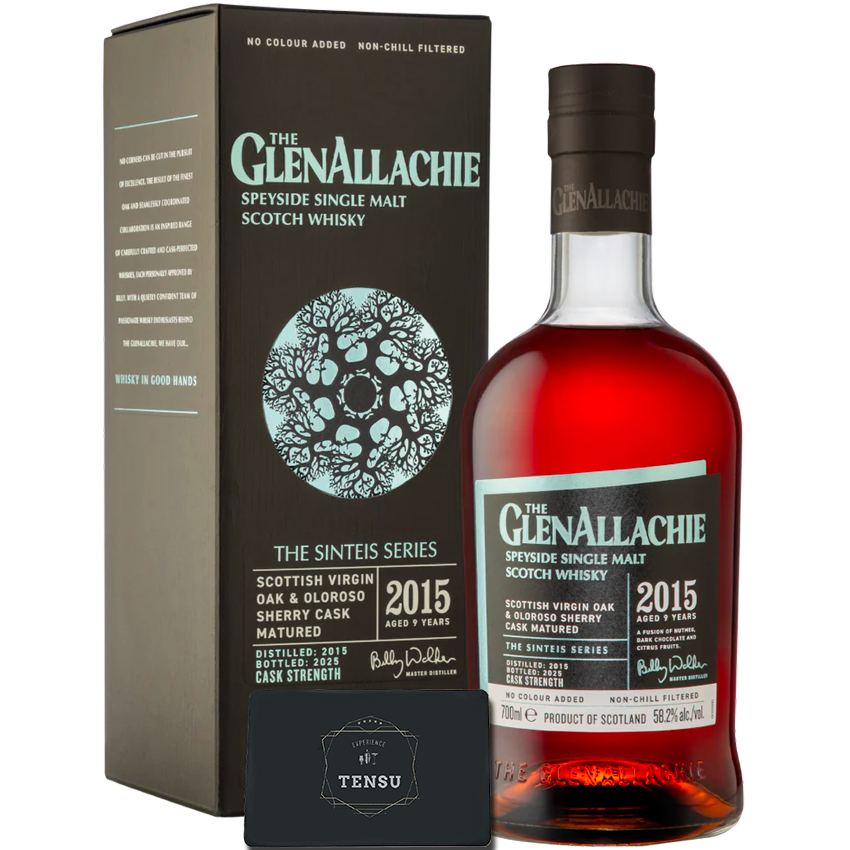 GlenAllachie 9Y The Sinteis Series Part II (2015-2025) Scottish VO &amp; Oloroso Sherry 58.2 TSS "OB"