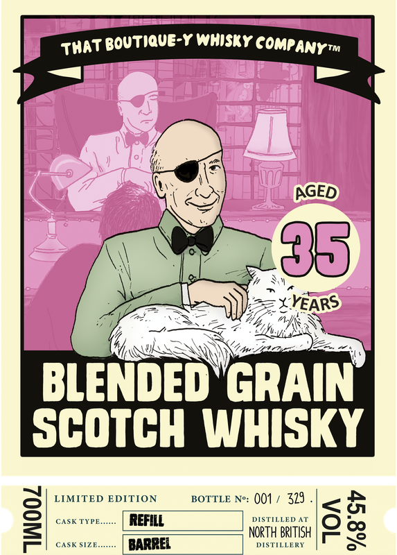 North British 35Y (-) Refill Barrel 45.8 "That Boutique-Y Whisky Company"