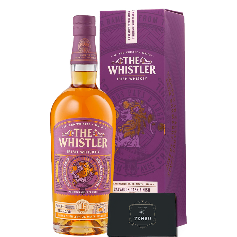 The Whistler Irish Whiskey Chateau Du Breuil Calvados Cask Finish 43.0 "Boann Distillery"