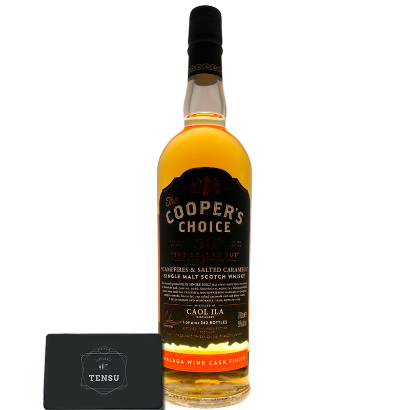 Caol Ila The Golden Cut Collection -LE- Campfires &amp; Salted Caramels (2025) Malaga Sweet Wine Finish 50.0 "Cooper's Choice"