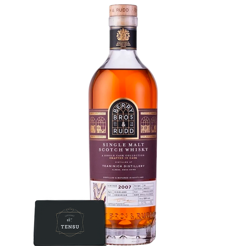 Teaninich 18Y (2007-2025) Hogshead &amp; Pineau Des Charentes 57.2 SC Crafted In Cask &quot;Berry Bros &amp; Rudd&quot;