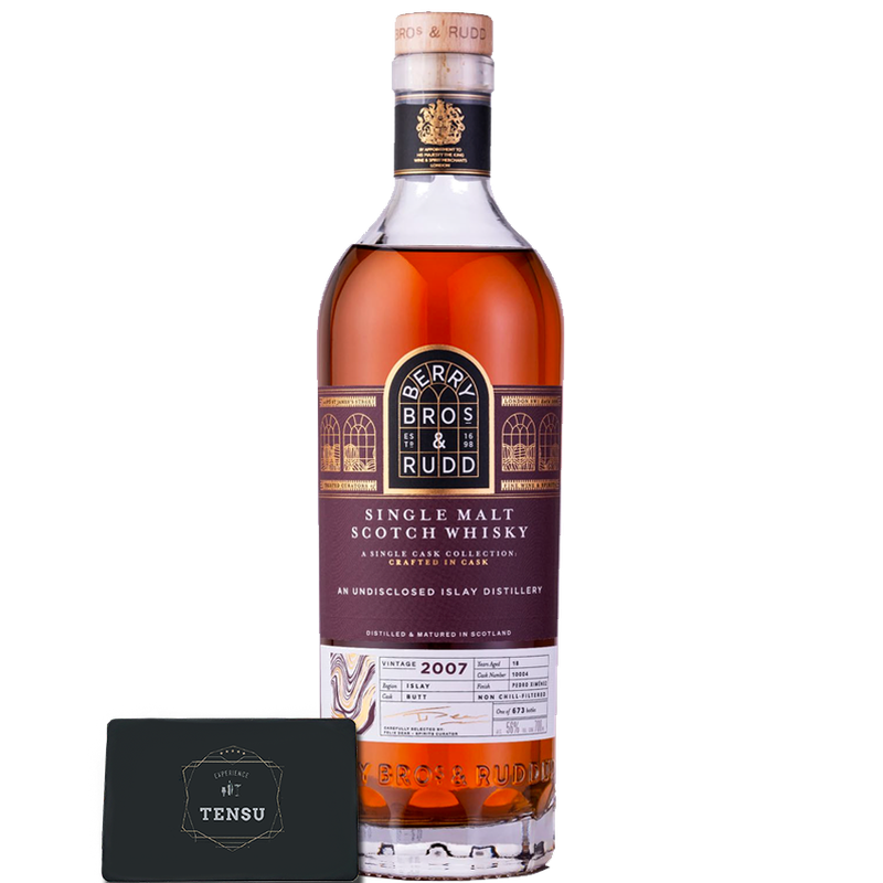 An Undisclosed Islay Distillery 18Y (2007-2025) Butt &amp; Pedro Ximenez Sherry Cask Finish 56.0 SC Crafted In Cask &quot;Berry Bros &amp; Rudd&quot;