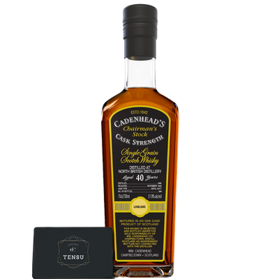 North British 40Y Chairman's Stock (1985-2025) Refill Butt 51.9 Cask Strength "Cadenhead's"
