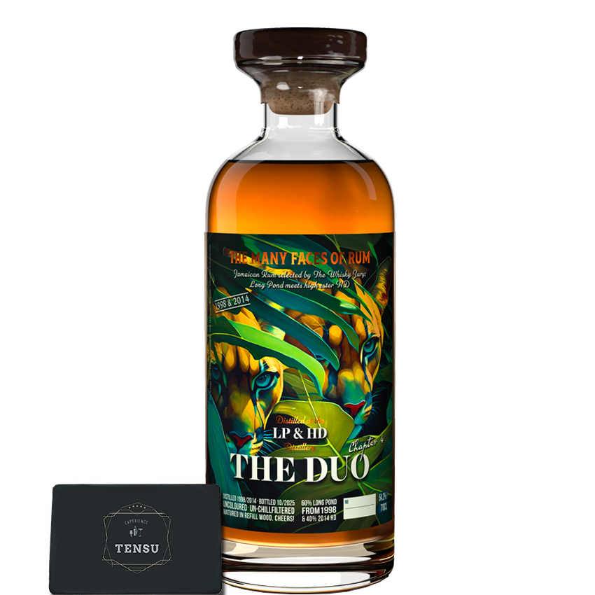 The Duo Chapter 4 LP/HD Jamaica (1998-2014/2025) Refill Barrel 54.2 N°141 TMFOR "The Whisky Jury"