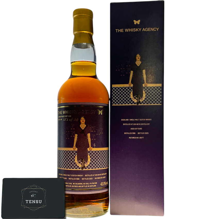 Ben Nevis 28Y (1996-2025) Sherry Butt 43.5 SC Wave Farewell To 2025 "The Whisky Agency"