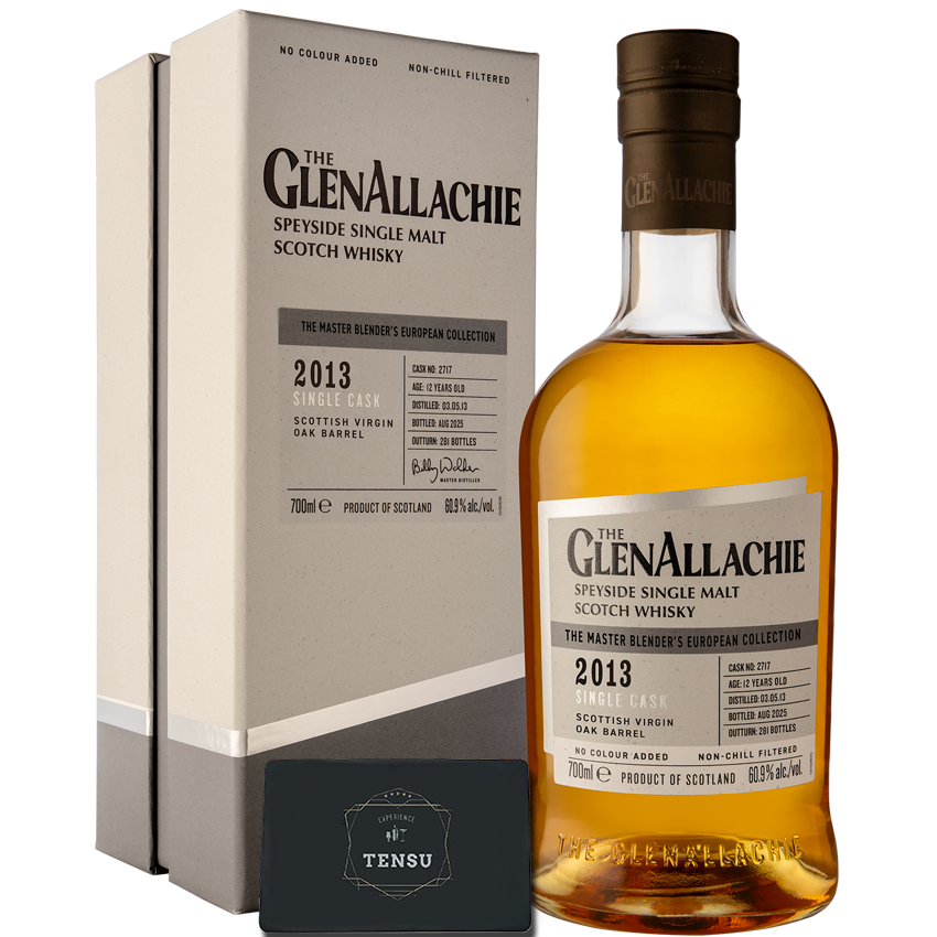 GlenAllachie 12Y (2013-2025) Scottish Virgin Oak Barrel 60.9 The Master Blender's European Collection "OB"