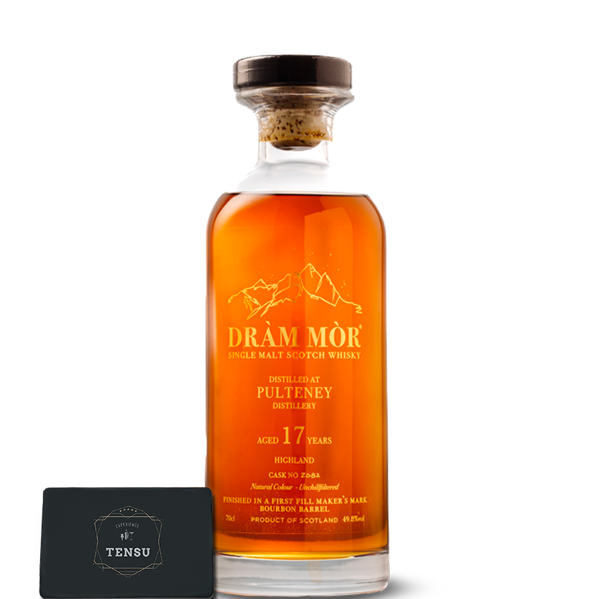 Old Pulteney 17Y (2008-2025) 1st Fill Maker's Mark Bourbon Barrel Finish 49.8 "Dram Mor"