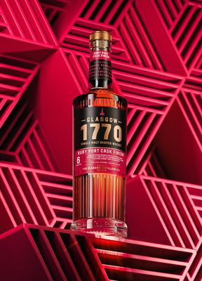 Glasgow Distillery 1770 6Y - Batch 1 (2018-2025) 1st Fill Bourbon &amp; Ruby Port Cask 55.0 "OB"