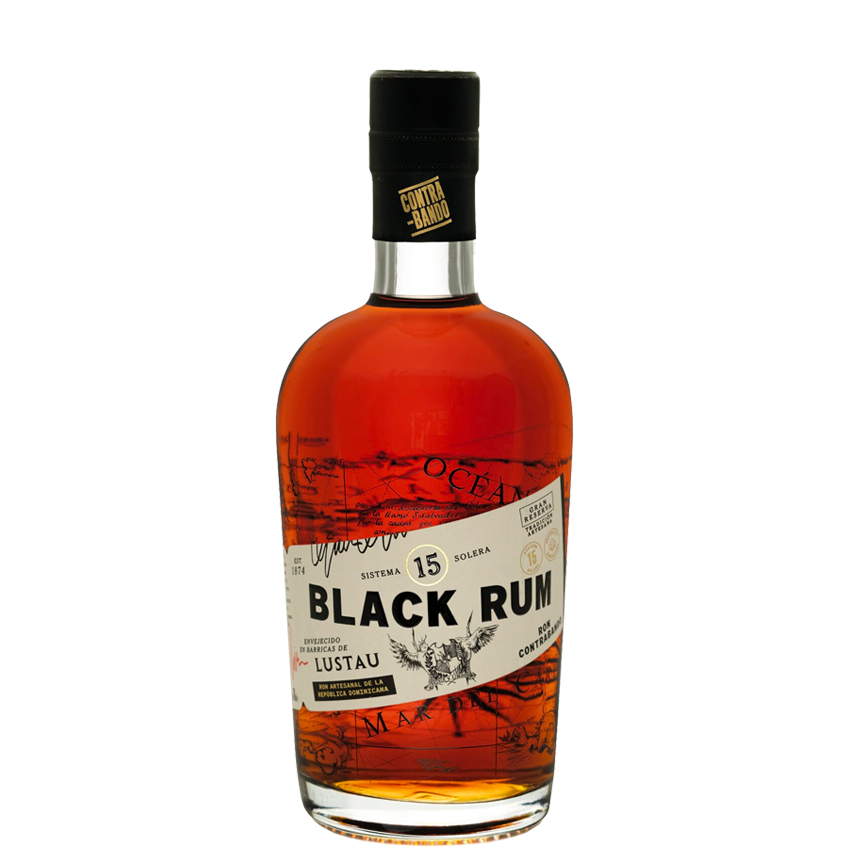 Contrabando Black Rum Solera 15 (2025) Lustau Cask "Oliver &amp; Oliver"
