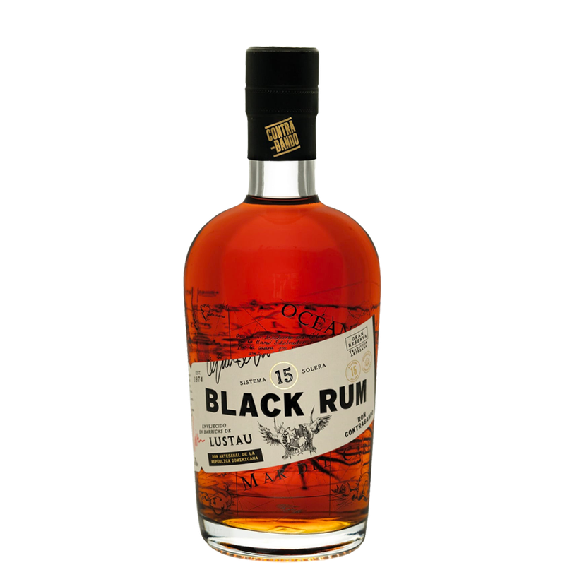 Contrabando Black Rum Solera 15 (2025) Lustau Cask "Oliver &amp; Oliver"