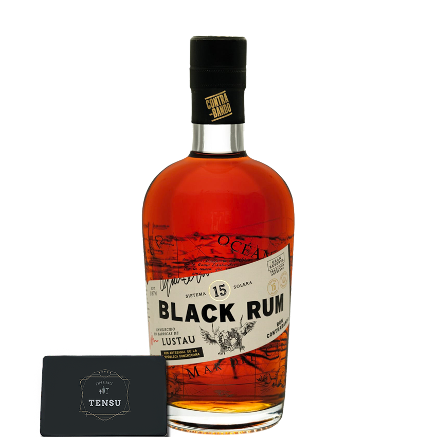 Contrabando Black Rum Solera 15 (2025) Lustau Cask "Oliver &amp; Oliver"