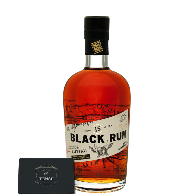 Contrabando Black Rum Solera 15 (2025) Lustau Cask "Oliver &amp; Oliver"