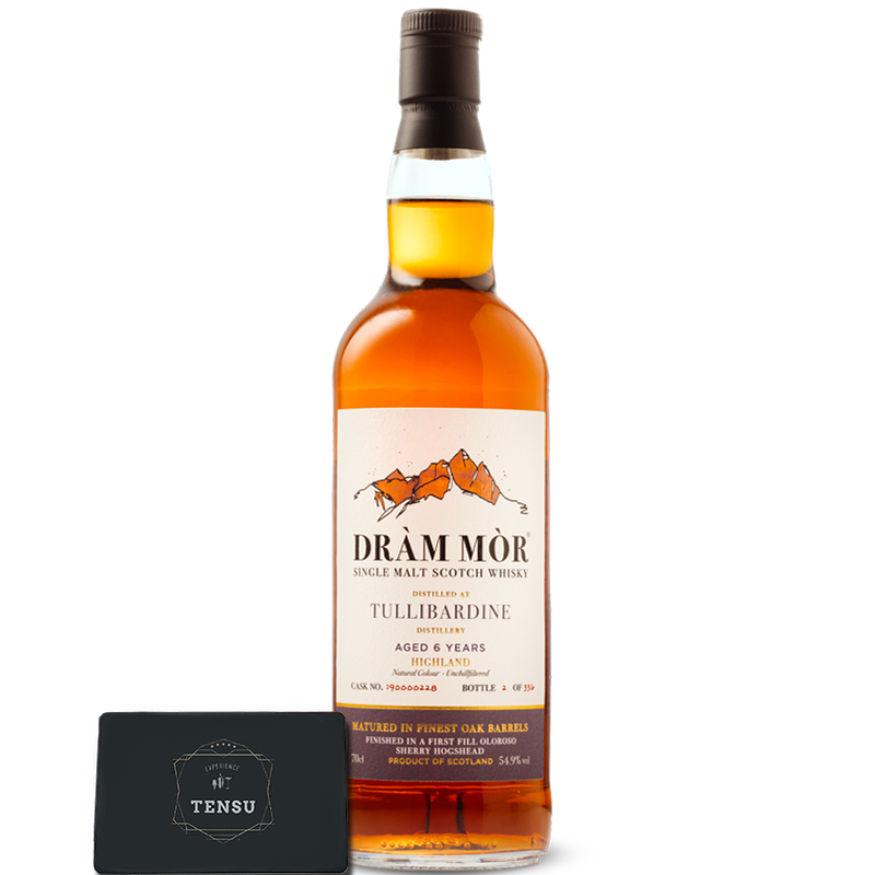 Tullibardine 6Y (2019-2025) 1st Fill Oloroso Sherry Hogshead Finish 54.9 SC "Dram Mor"