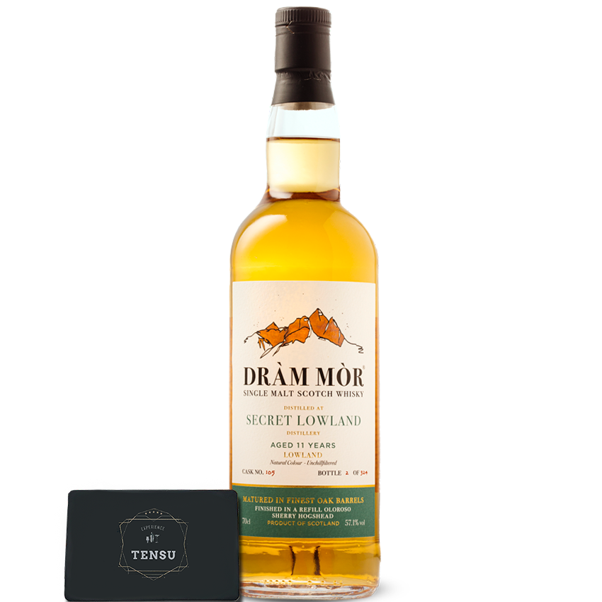 Secret Lowland 11Y (2014-2025) Refill Oloroso Sherry Hogshead 57.1 SC "Dram Mor"