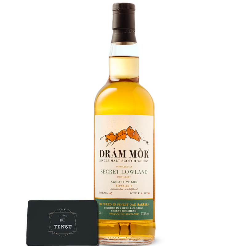 Secret Lowland 11Y (2014-2025) Refill Oloroso Sherry Hogshead 57.1 SC "Dram Mor"