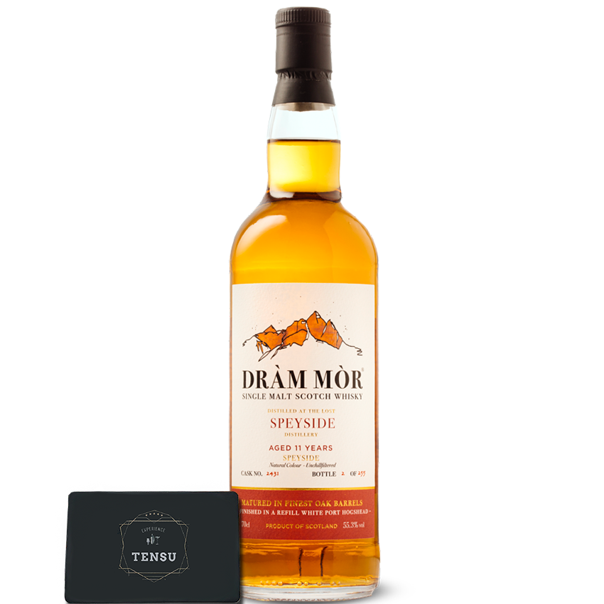 Speyside Distillery 11Y (2014-2025) Refill White Port Hogshead Finish 55.3 SC "Dram Mor"