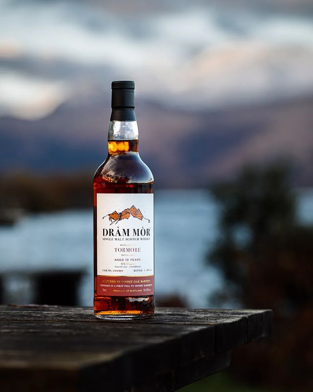 Tormore 10Y (2015-2025) 1st Fill PX Sherry Barrique 56.2 SC DM "Dram Mor"