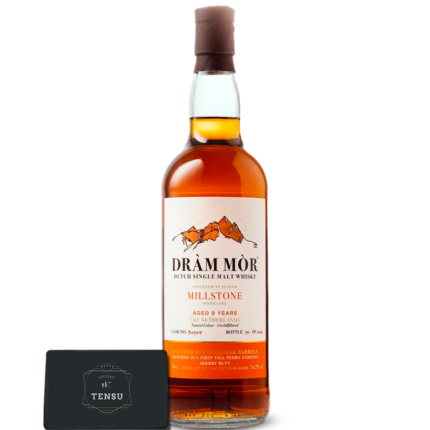 Millstone 9Y (2016-2025) 1st Fill Pedro Ximenez Sherry Butt 54.2 SC "Dram Mor"