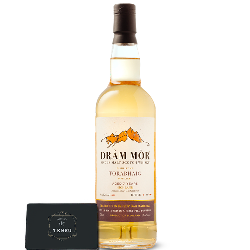 Torabhaig 7Y (2018-2025) 100% 1st Fill Bourbon Barrel 56.7 SC "Dram Mor"