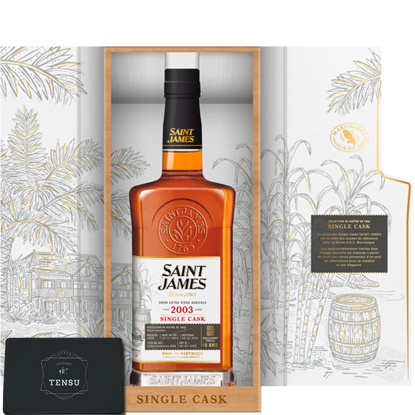 Saint James 18Y  Single Cask (2003-2021) 42.3 OB [SAMPLE 2CL]